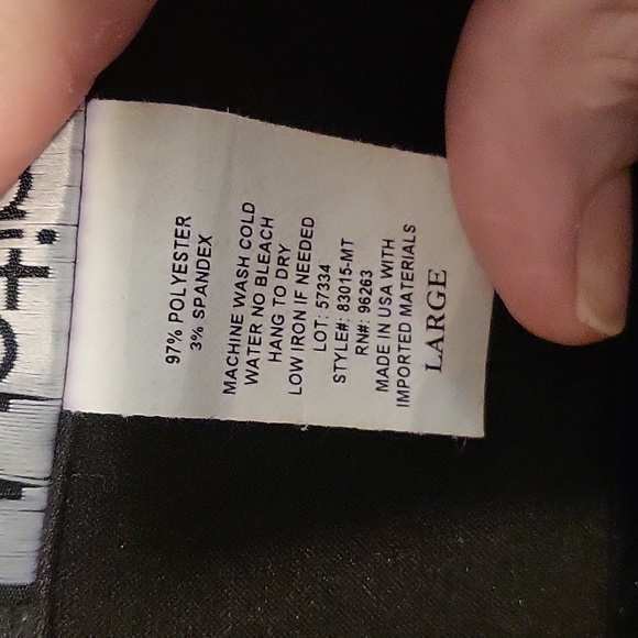 NWT Duetime Maternity Short Flutter Sleeve Nursing Friendly Top - Picture 7 of 10